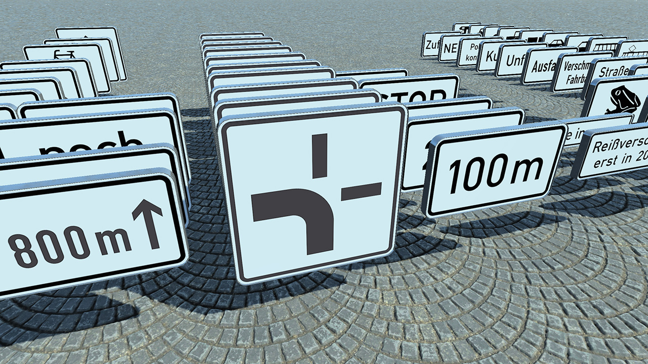 German Road Signs (Additional Signs) Vol_4_0