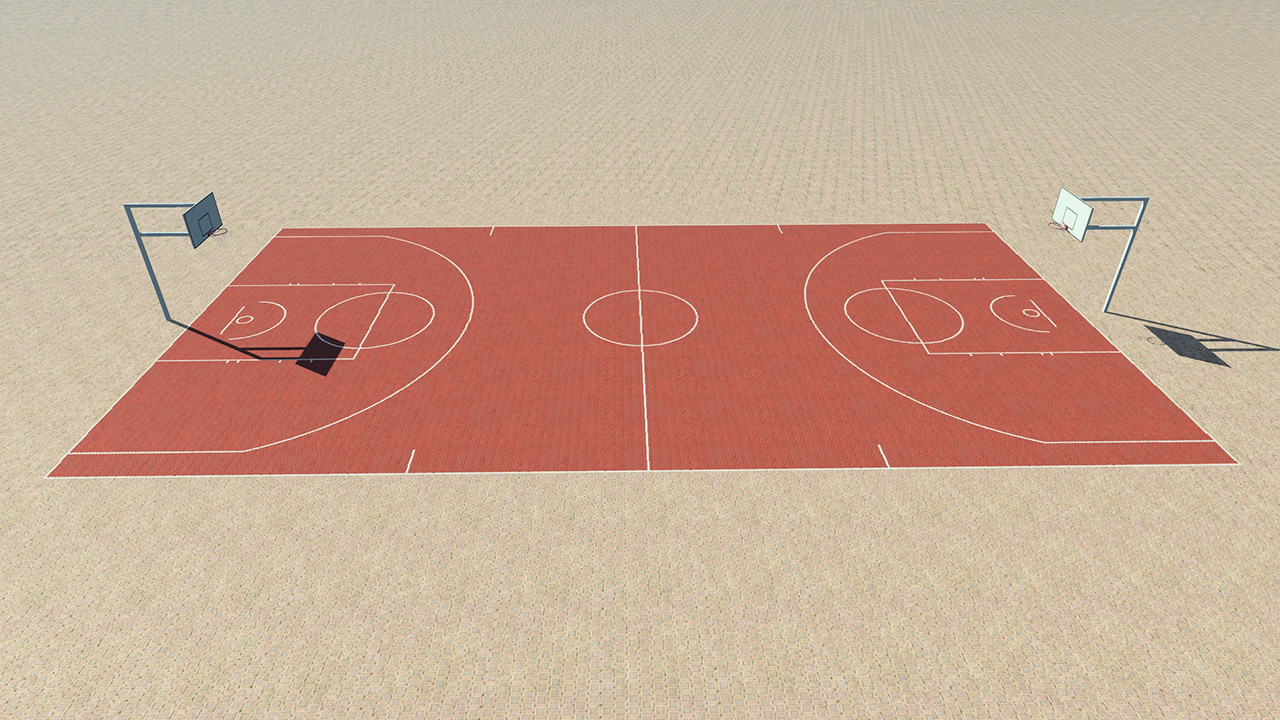 Sports Court Decal Set_0